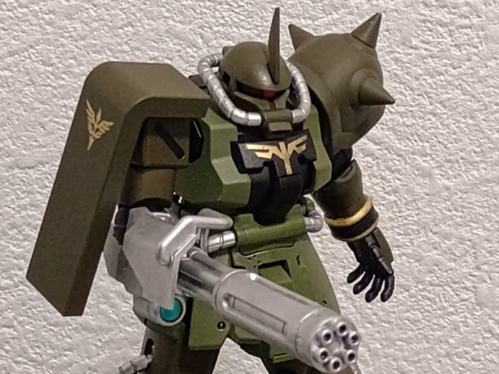 ザク2f2 袖付き仕様(ガトリング)