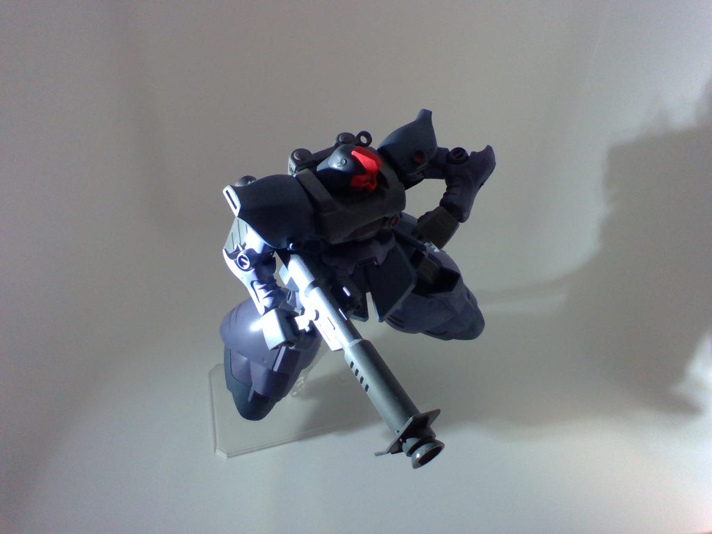 旧キット箱絵風のポージング