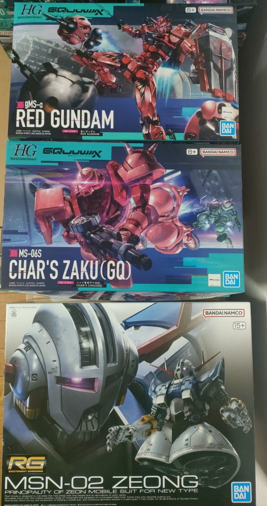 作品名：紅いモビルスーツ&ラスボス機<p>シャア専用機ってロマンを感じますよね。 今年中に組みたかったんですが、年末行事に伴い来年に持ち越しですね苦笑 ガンプラ好きな皆さんとまた来年充実した1年を送れましたら幸いです。 それでは皆様充実した年の瀬をお過ごしくださ [&hellip;]</p>
