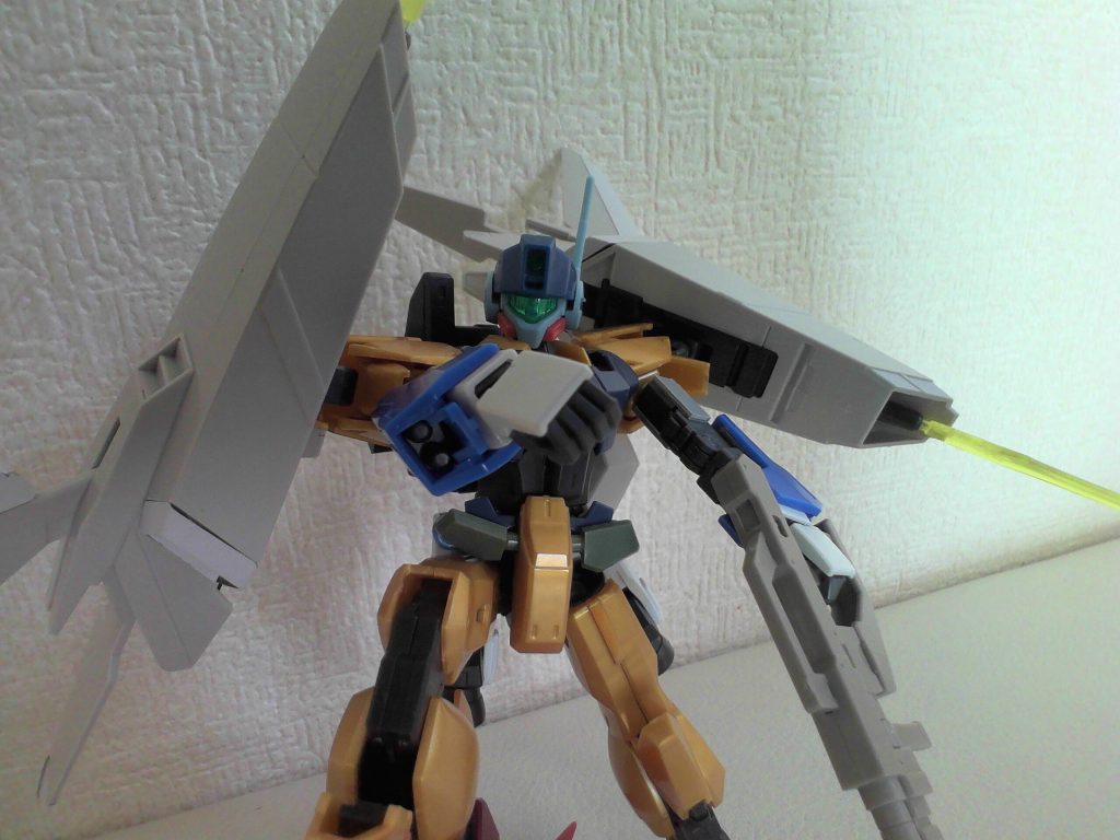 グレネードを構えて