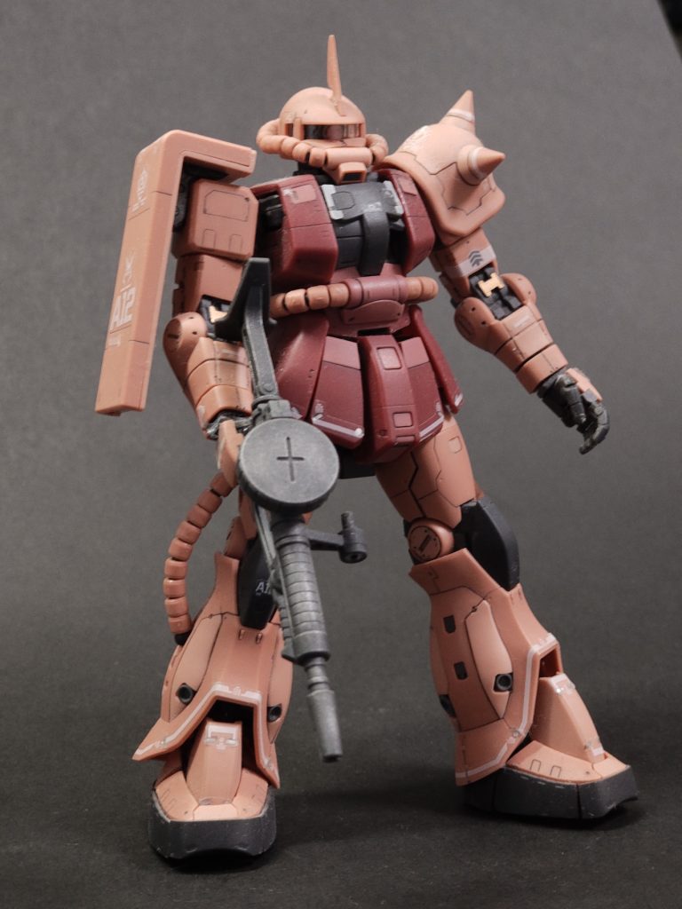 ポーズできないので逆サイドから。