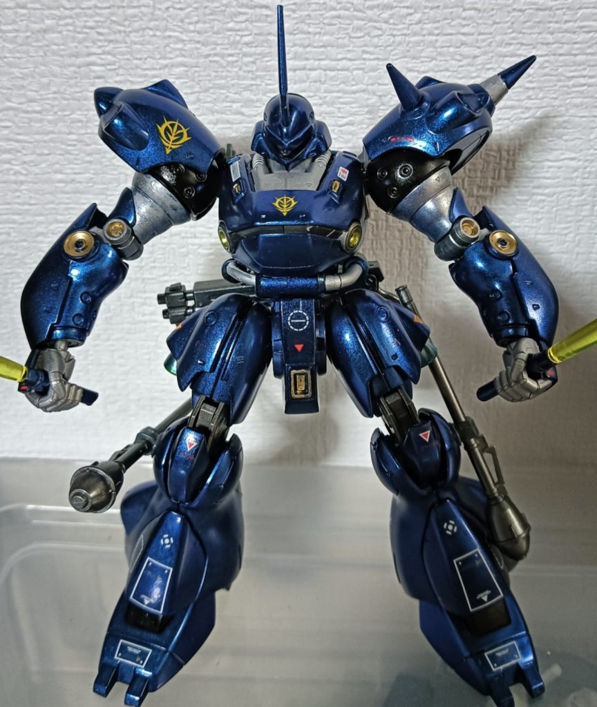 ケンプファーメタリック塗装