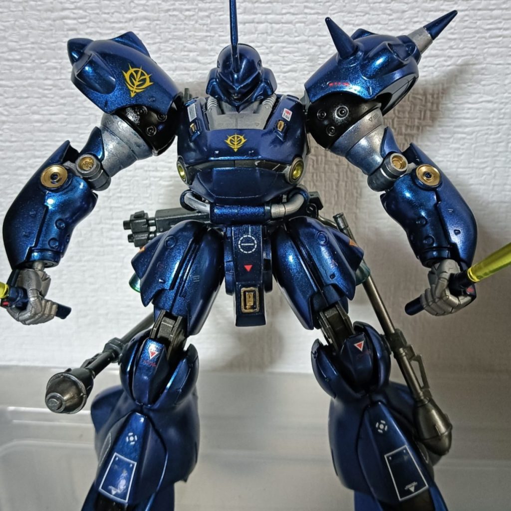 ケンプファーメタリック塗装