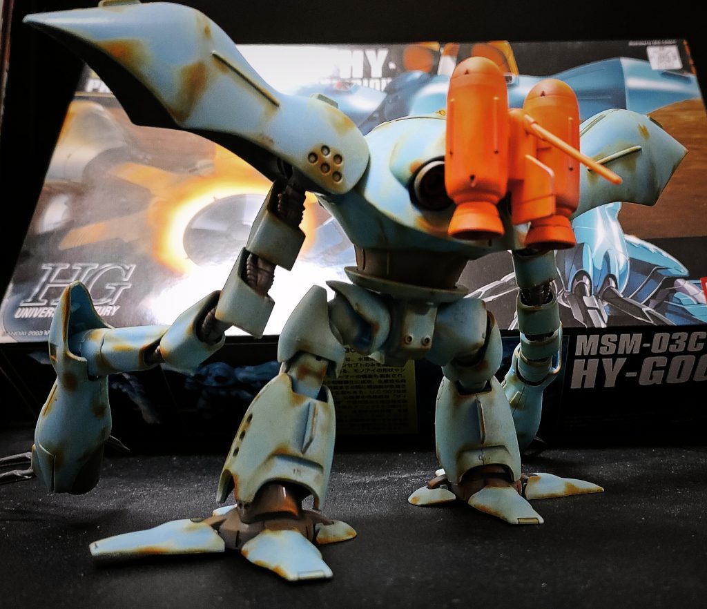 HGハイゴッグ–2枚目/制作者：@gunpla_U