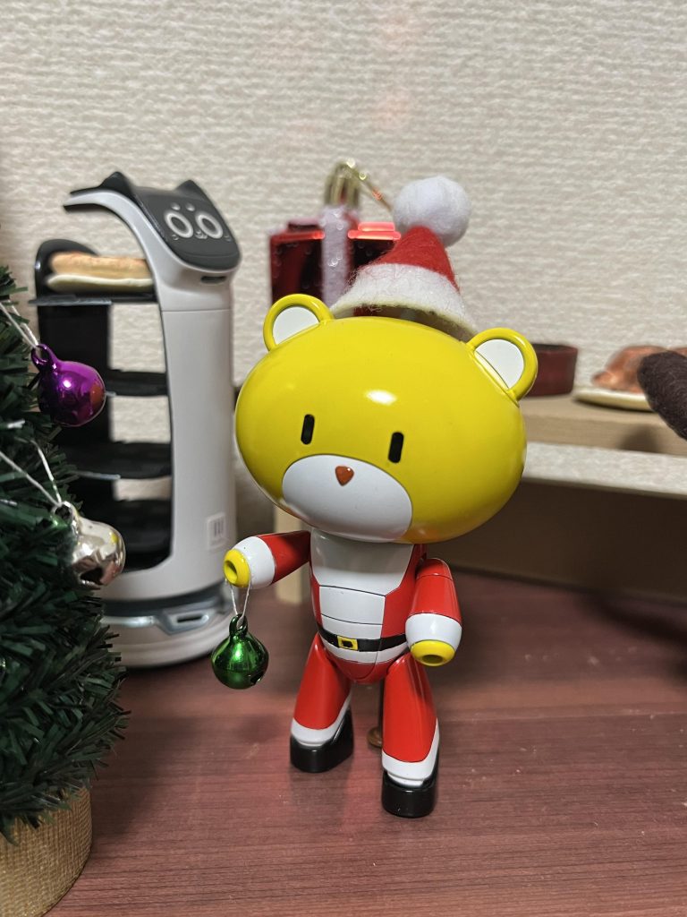 サンタプチッガイ。ちゃんとサンタに見える、と思う。