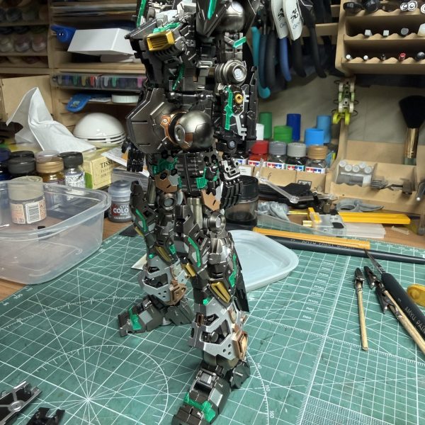 フレーム塗装って無茶苦茶大変やね・・・しかも見えなくなる。だがそれがいい。（2枚目）