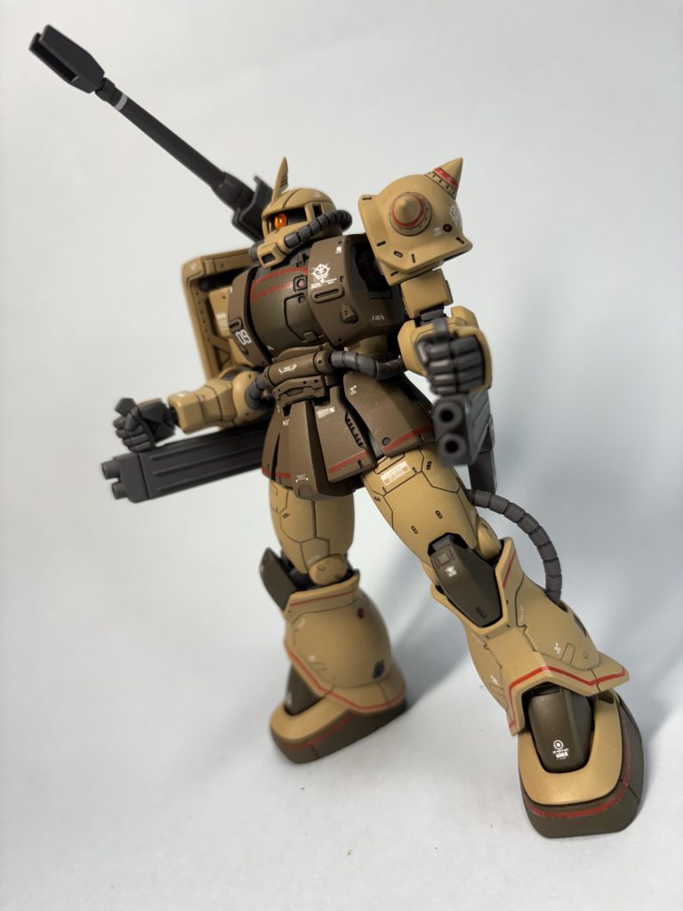 頭部は指揮官用選択。ブレードアンテナ短いな。