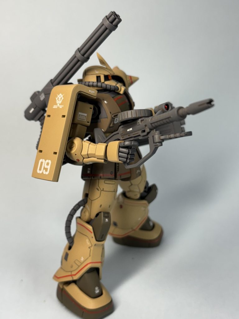 HG ザクII C5型 ハーフキャノン–4枚目/制作者：blaster