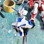 HGのアストレイブルーフレームセカンドLを制作中です。　まず気になった顔から弄っ[…]