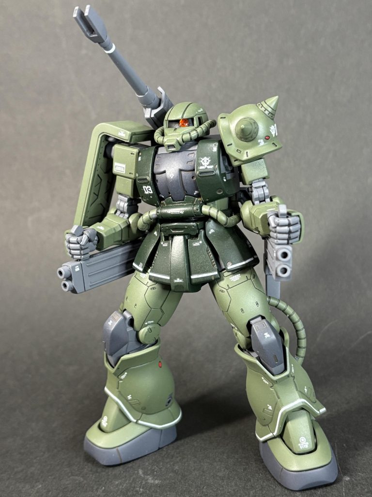 ビッグガン構え。&nbsp;