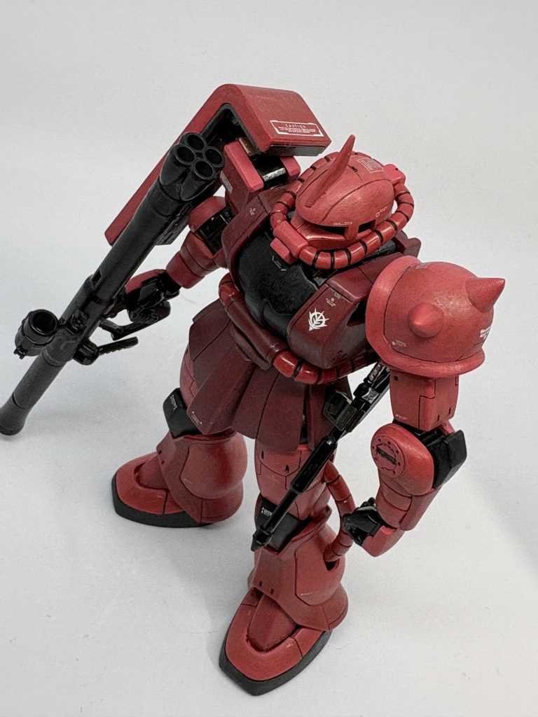 HGUC シャア専用ザクⅡ筆塗り全塗装