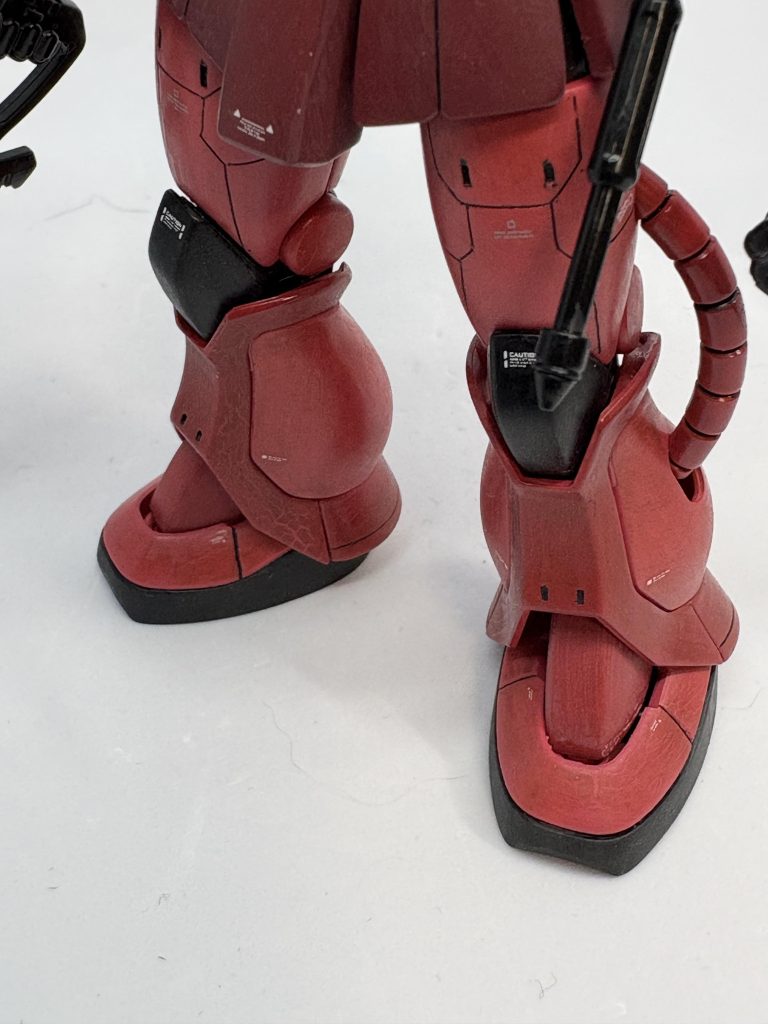 太ももにオリジンを参考にスジボリ。足もちょっと手を入れて。