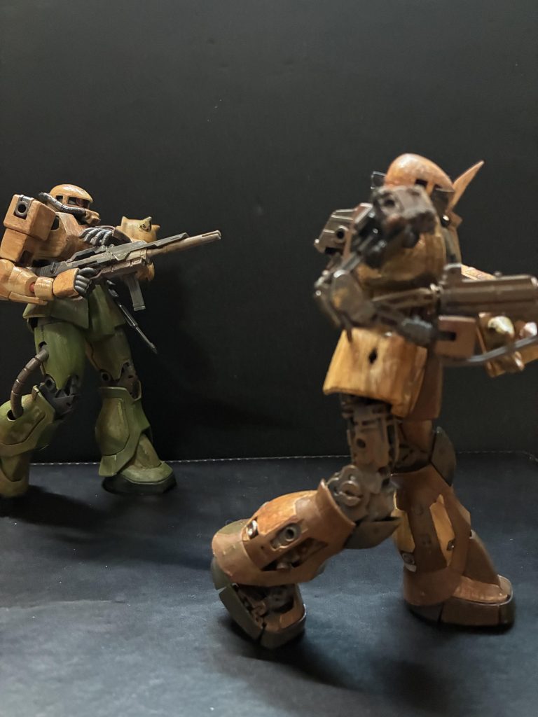 ライフルはMK-Ⅱのものを使いました