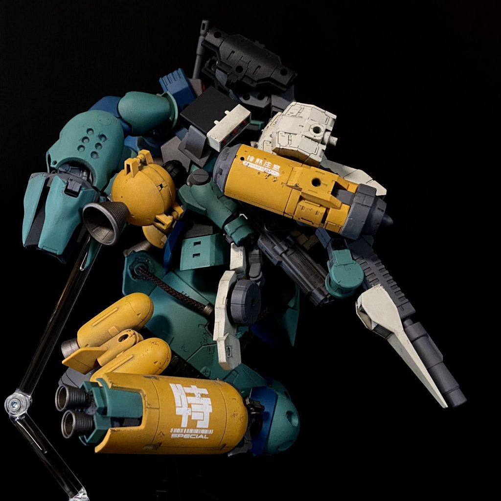 逆サイド。あえて日本語デカールを使ってみました。