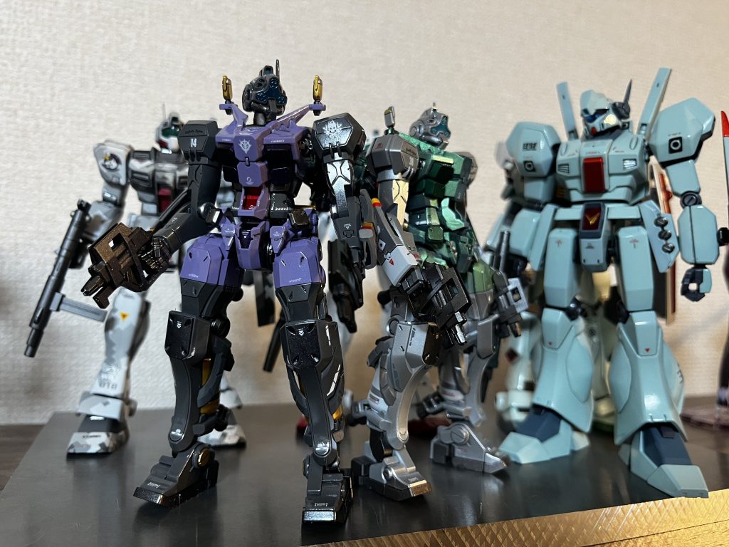 量産機チームにあらたな仲間がふえました。完成すれば可愛いヤツです。