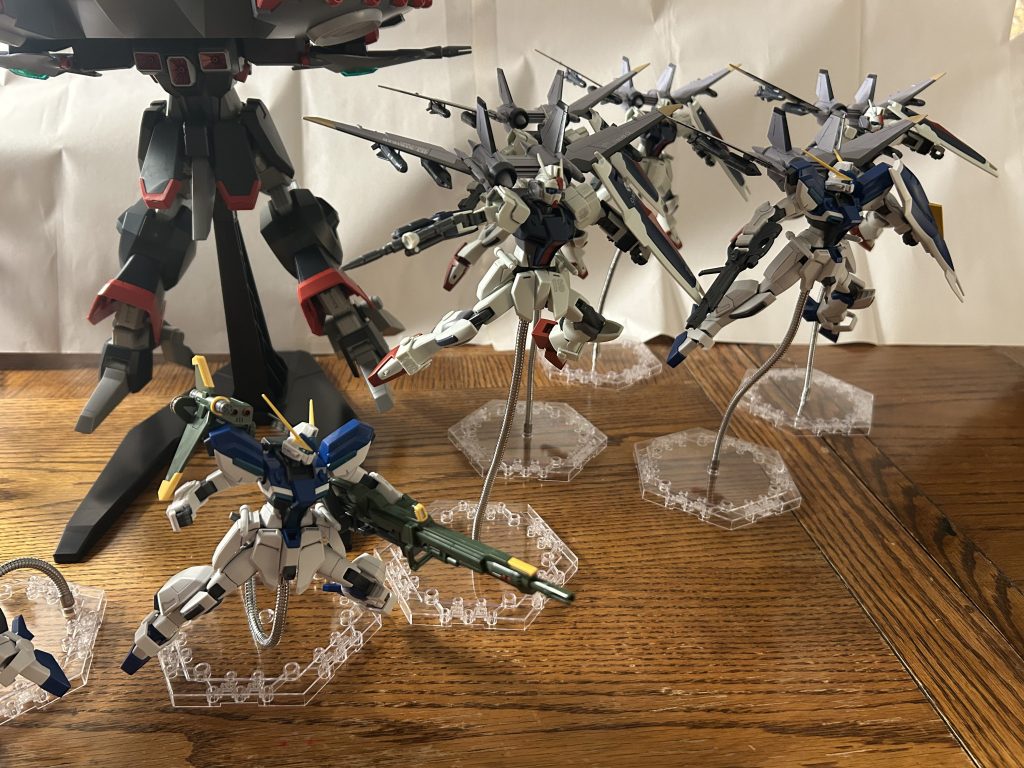 x1 ジェットダガーLコマンドx1 ランチャーウィンダムx1 ジェットウィンダムx3 ジェットダガーL