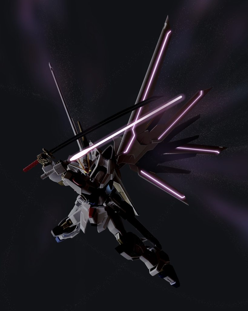 HGCE 1/144 マイティーストライクフリーダム–2枚目/制作者：m_a.r.t_n