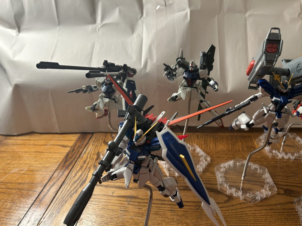 x1 エールウィンダム(バズーカ装備)x1 ランチャーダガーLx1 ドッペルホルンダガーL