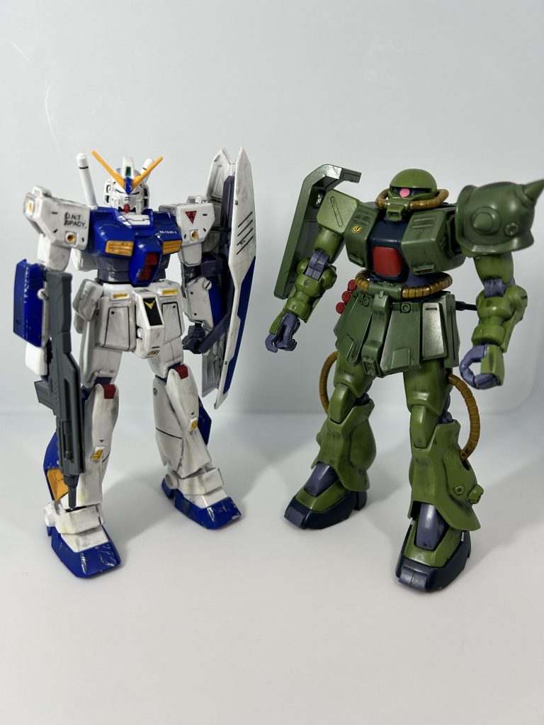 今年作ったものたちパート8.9アレックスザクⅡ改