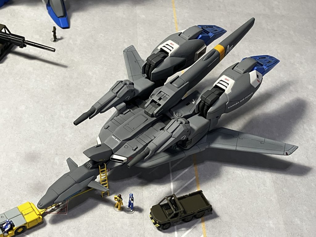 A1型のウェーブライダーです。牽引車はメタル製のを再塗装した物で、もう一台は友人が3Dプリンターで作った物を頂いた物です。