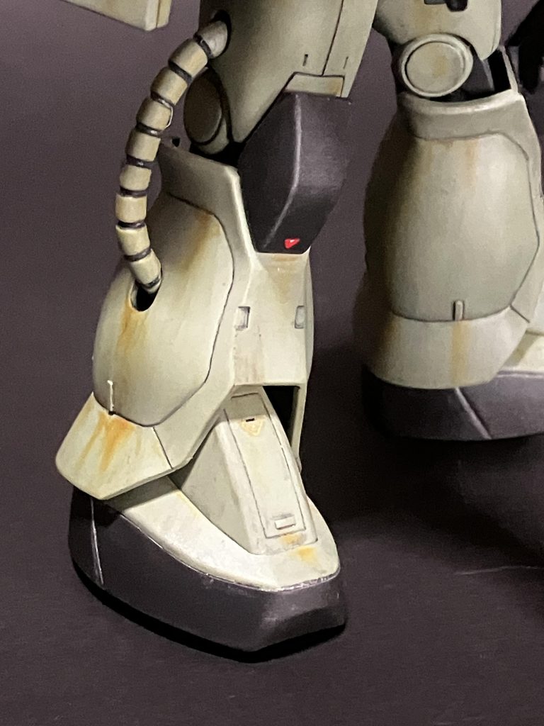 HG ザク　ウェザリングに挑戦–4枚目/制作者：Kazeno_daiti