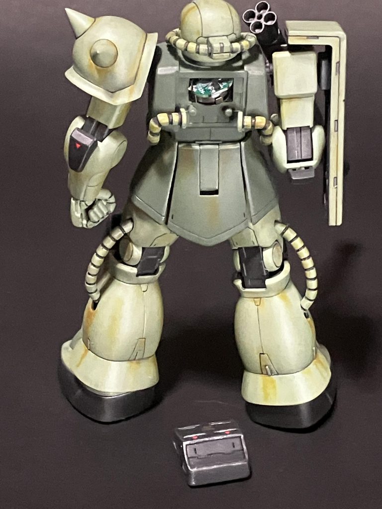 磁石スイッチは背中に内蔵