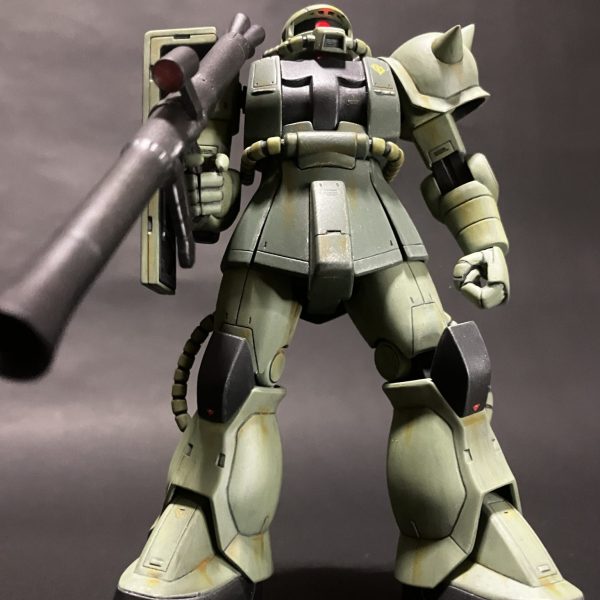 HG ザク　ウェザリングに挑戦