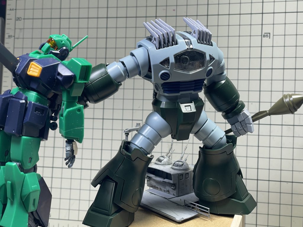 キットは素組みです。