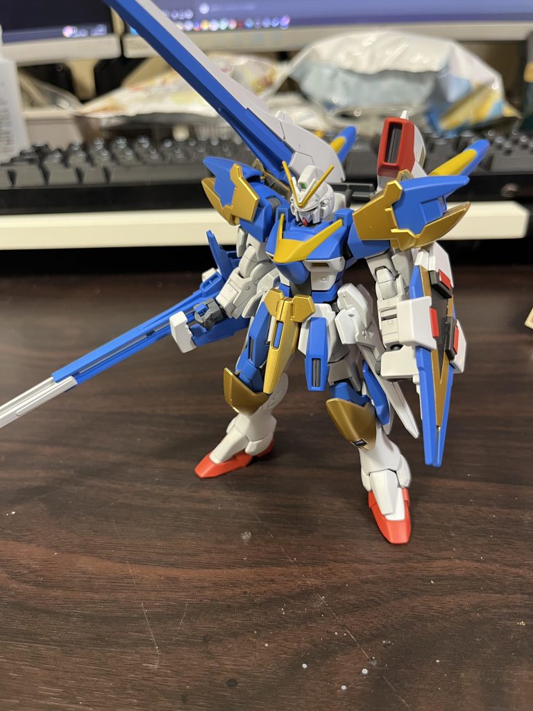 ここまでベタ塗り作品0だったので試しにベタ塗りV2説明書通りのカラー割合で調色してベタ塗りしてます作った当時の感想はこれ塗った意味あるんか？でした今でもトップコートだけで良くないか？とは思わなくもない🤔