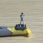 息抜きにカミーユ君の塗装。