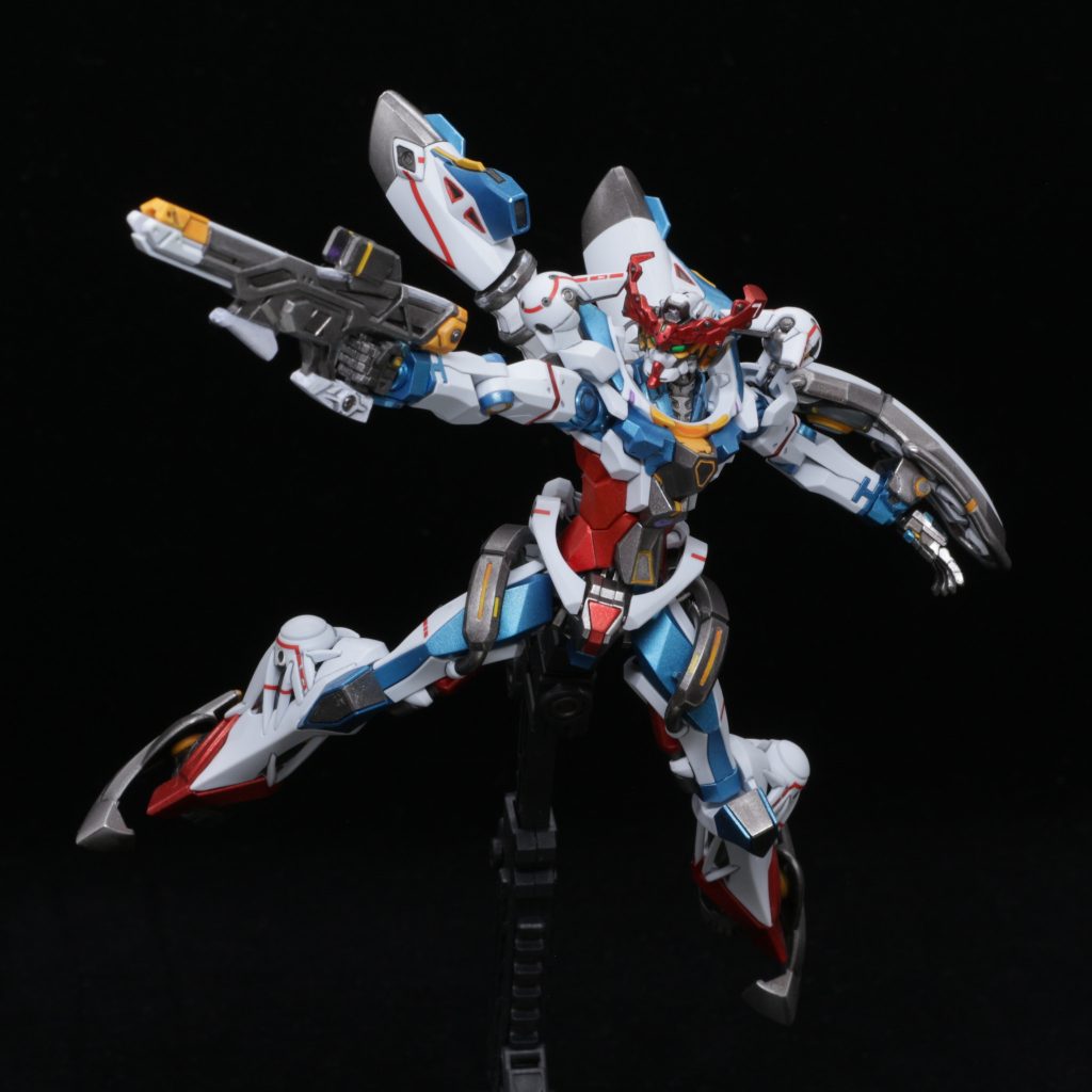 ライフルの塗分けも白が大変でした。