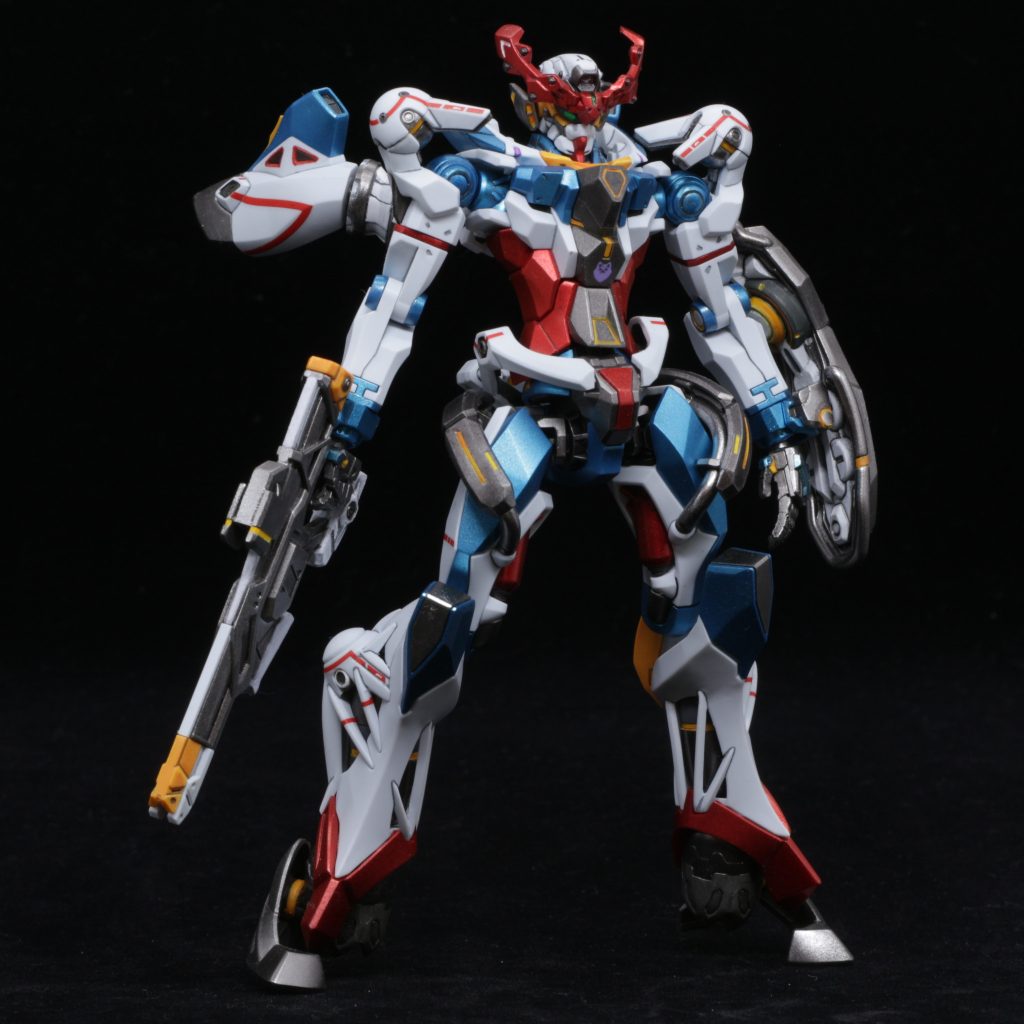 シールド裏もできる限り塗分けてみました。