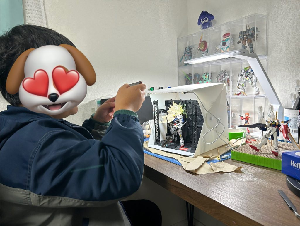 本人も満足そうに写真撮影してました。