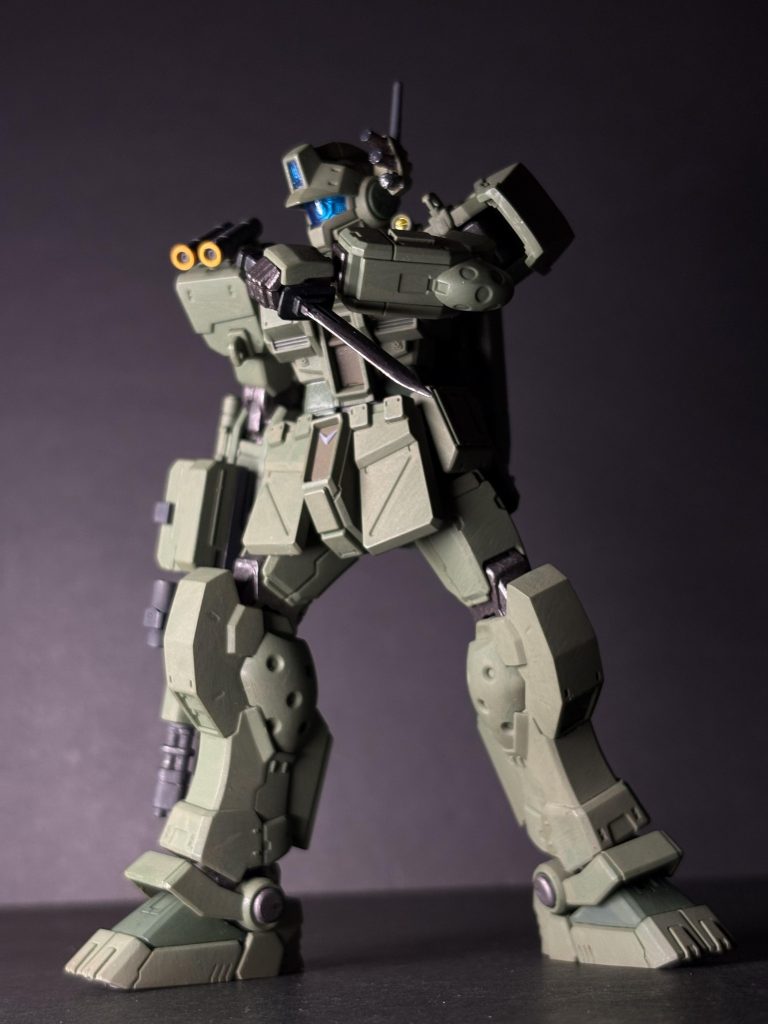 ジムスパルタン | 微改造・筆塗り全塗装–8枚目/制作者：真夜中模型堂