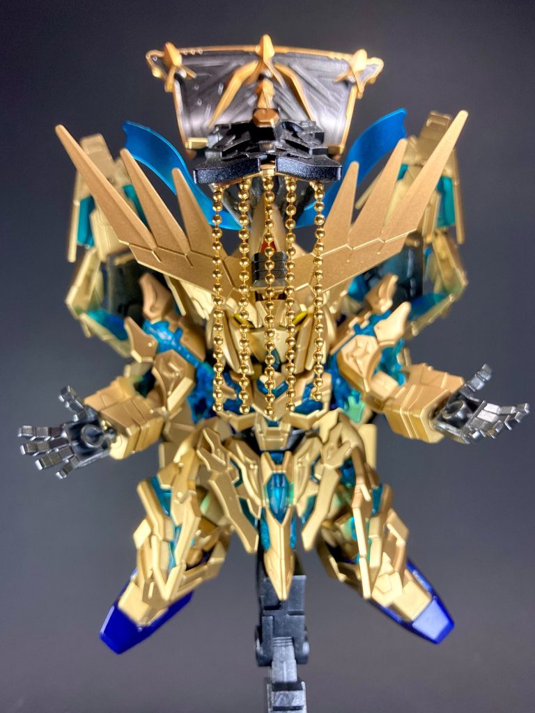 【SD春秋戦国伝】始皇帝フェネクス・嬴政ユニコーンガンダム3号機–5枚目/制作者：ひとらたん