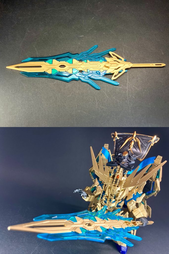 【SD春秋戦国伝】始皇帝フェネクス・嬴政ユニコーンガンダム3号機–8枚目/制作者：ひとらたん