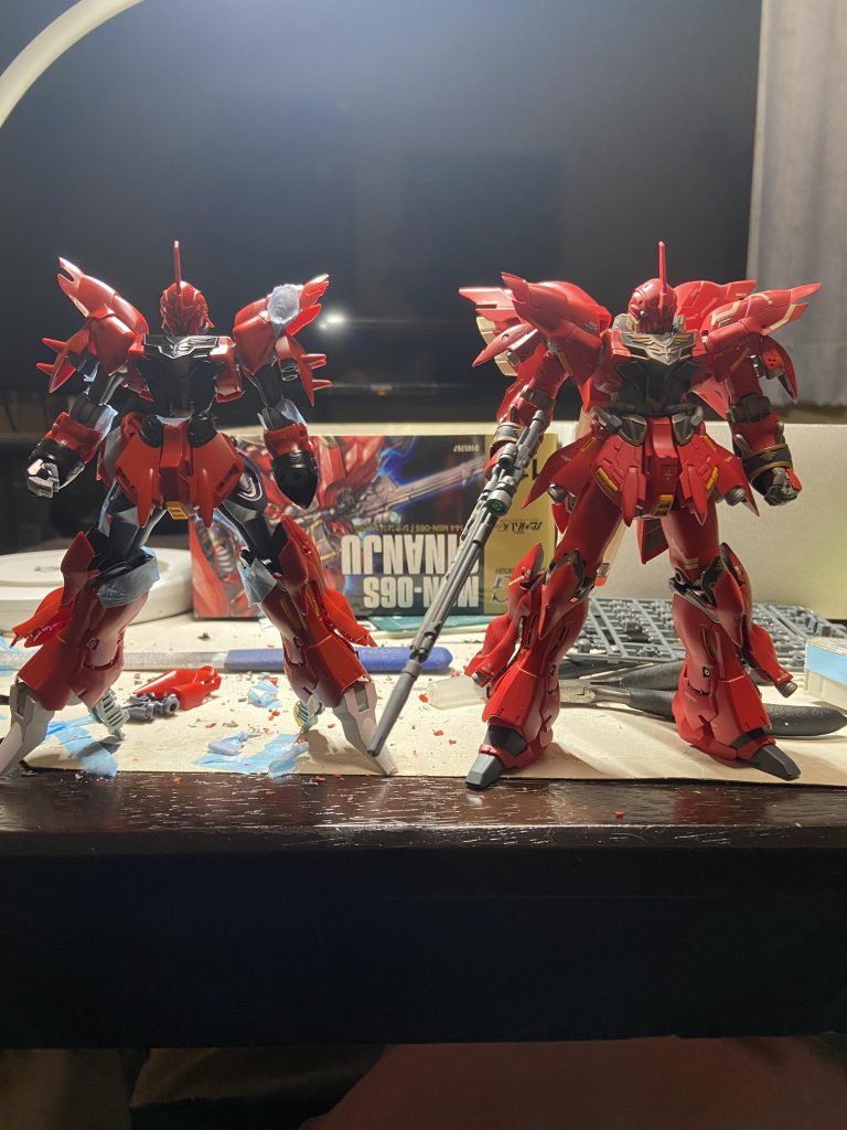 スタイリッシュなシナンジュを更にスタイリッシュになるように改造しました。