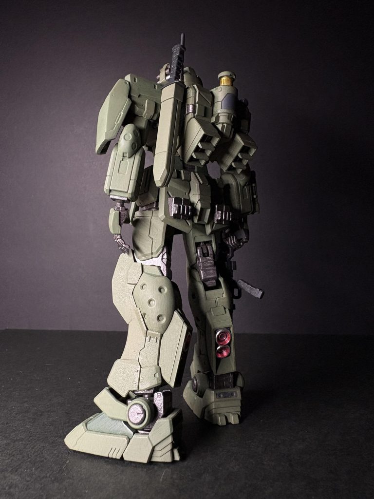 ジムスパルタン | 微改造・筆塗り全塗装–3枚目/制作者：真夜中模型堂