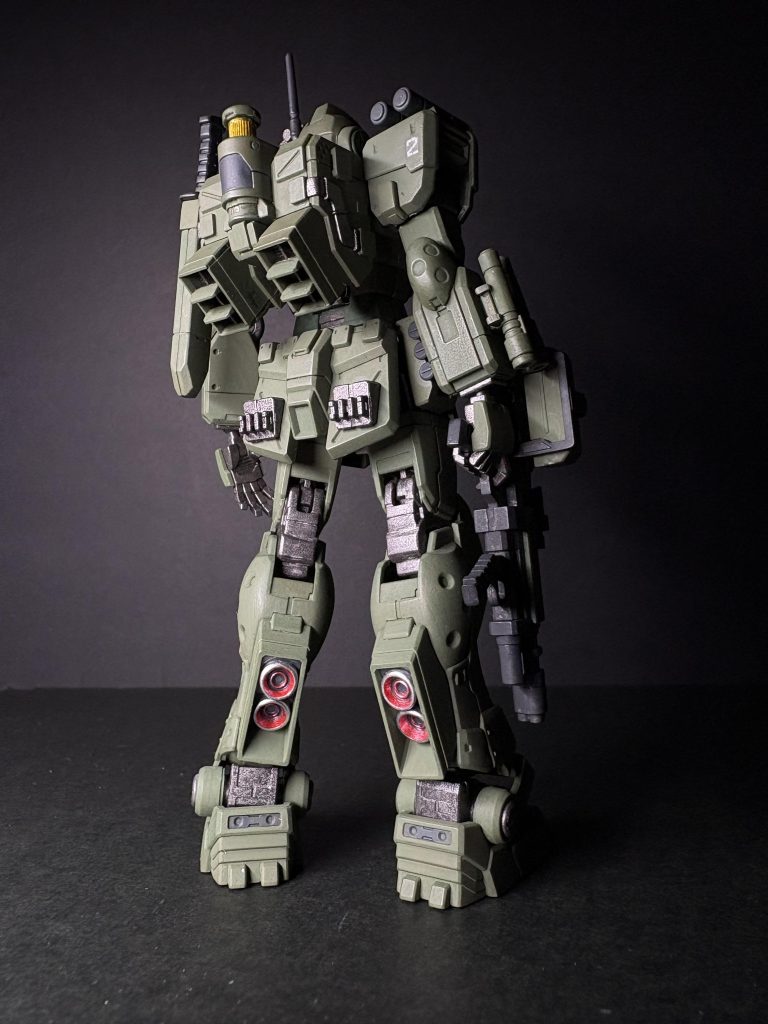 ジムスパルタン | 微改造・筆塗り全塗装–2枚目/制作者：真夜中模型堂