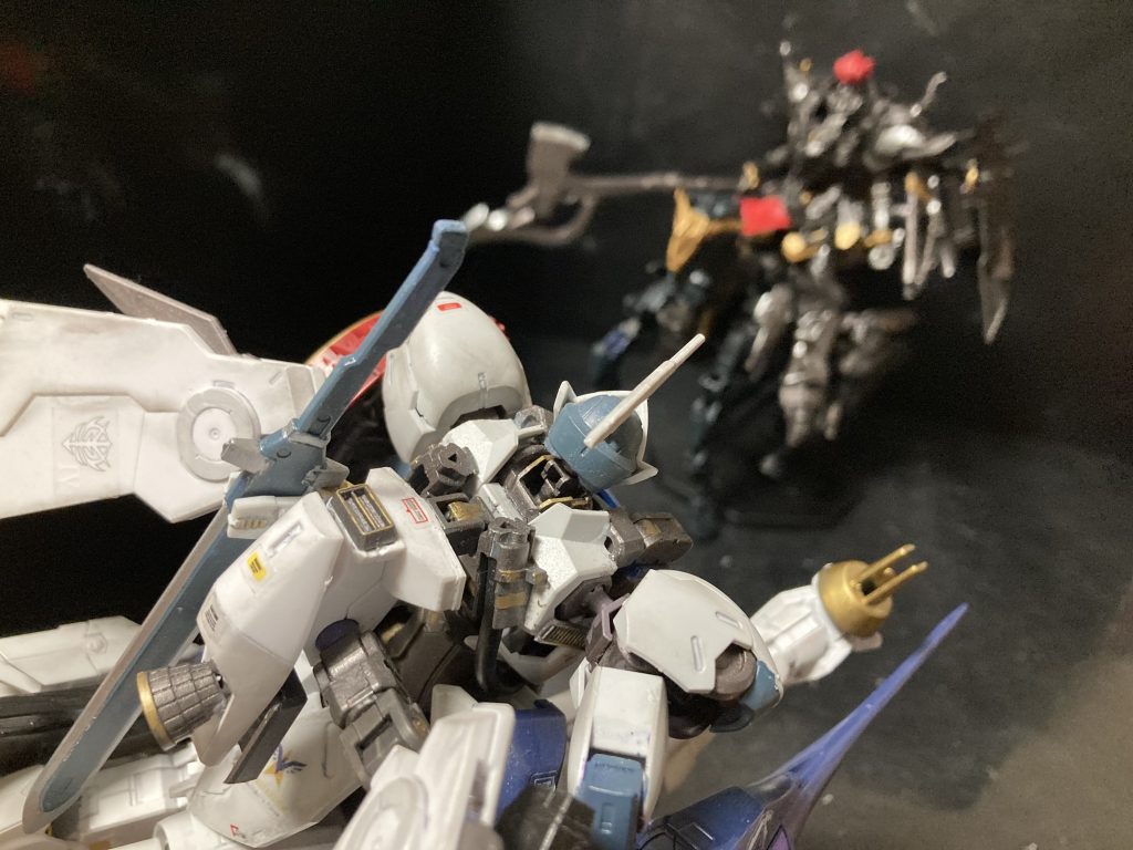 白騎士vs黒騎士