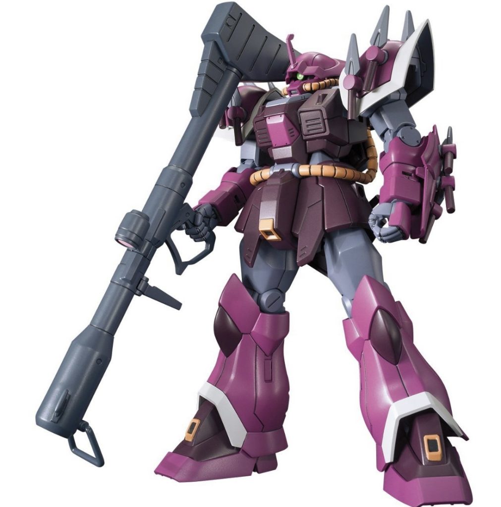 「ガンダムUC」のイフリートシュナイドに見立てて制作しました。