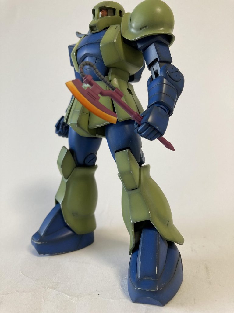 ヒートホークはパープルで塗装