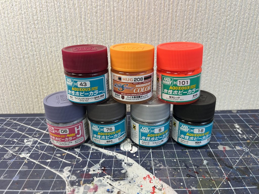 今回使用した塗料です