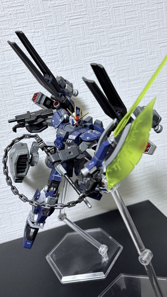 オリジナル近接武器は赤いガンダムのチェーンも付けれるようにしました