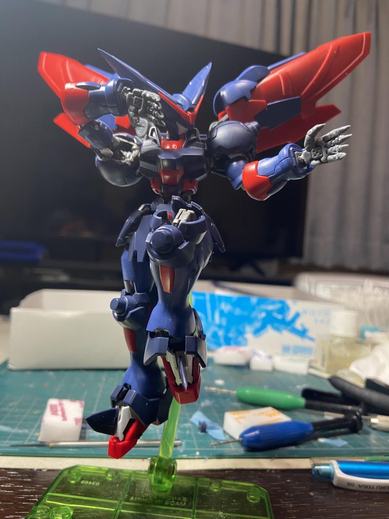 ガンスタ見ててアグニカカイエルの魂さんの作品に触発されてやってみようと思いました!