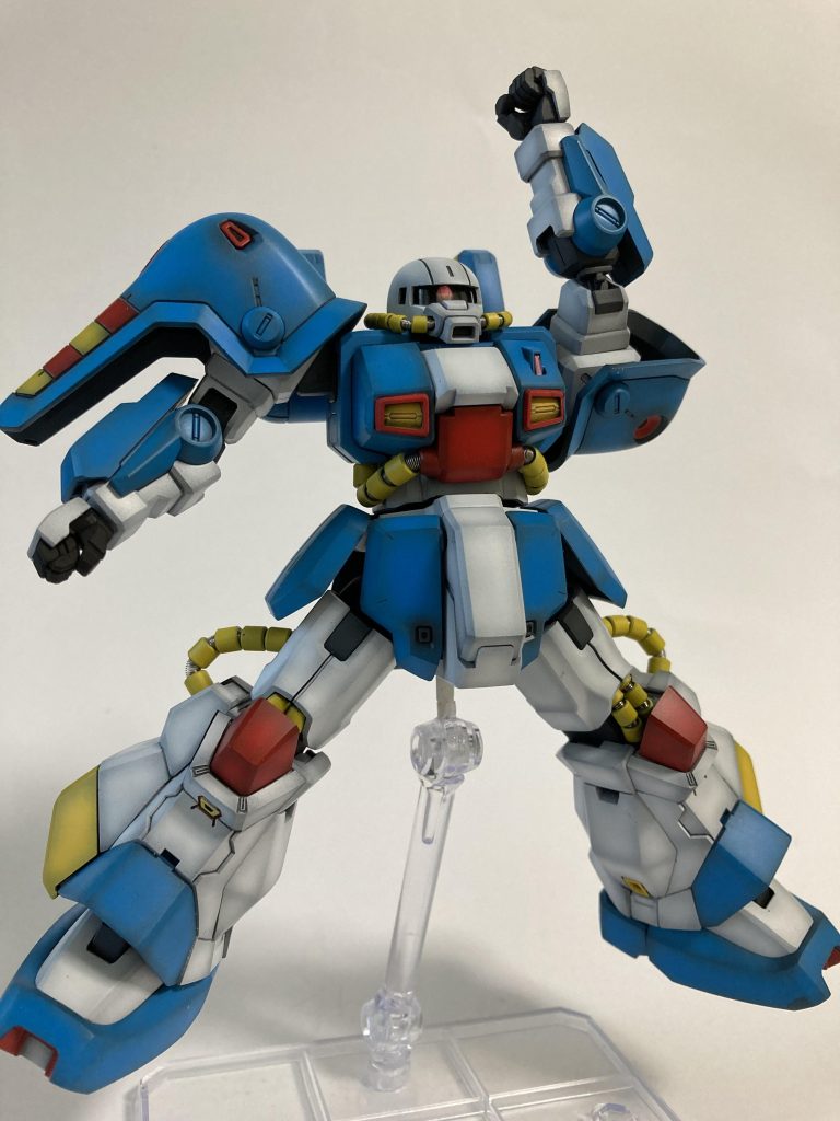 印象的なポーズ…