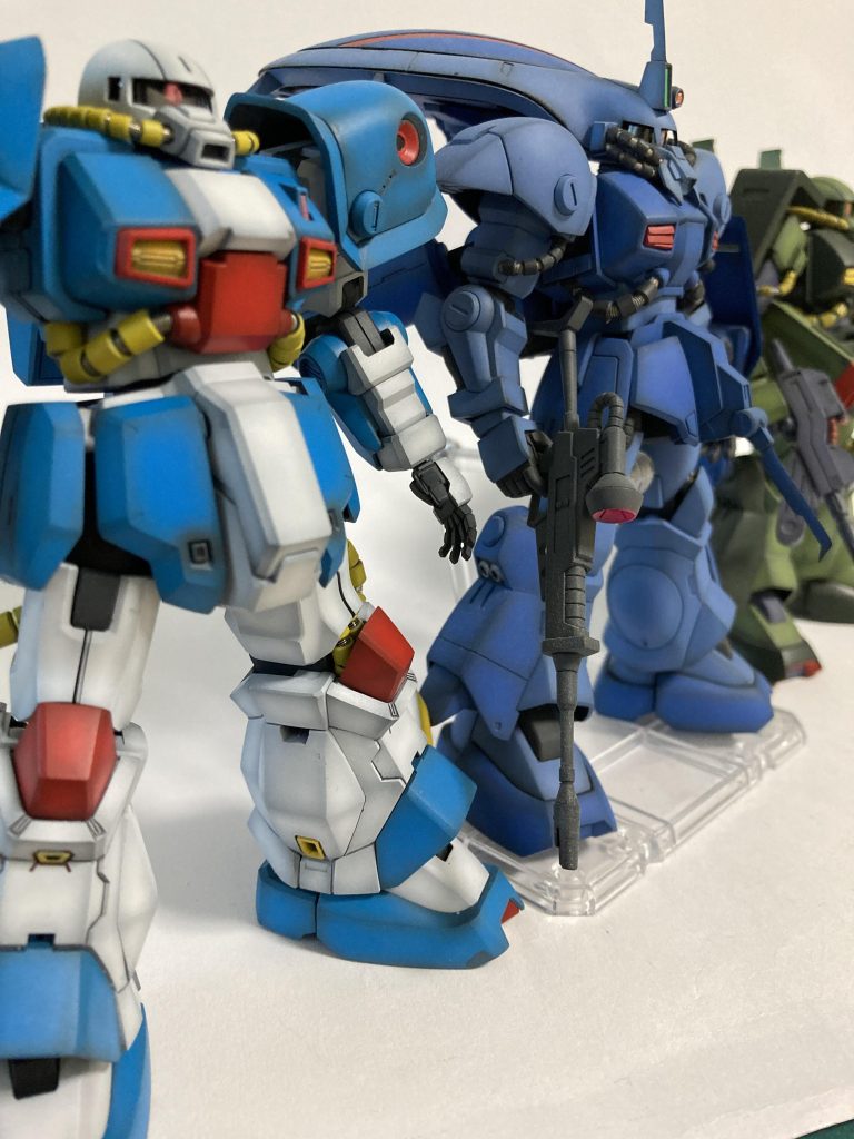 HGUCハイザック系と記念撮影