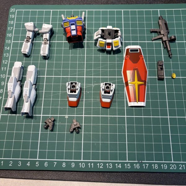 ようやく塗り分け完了