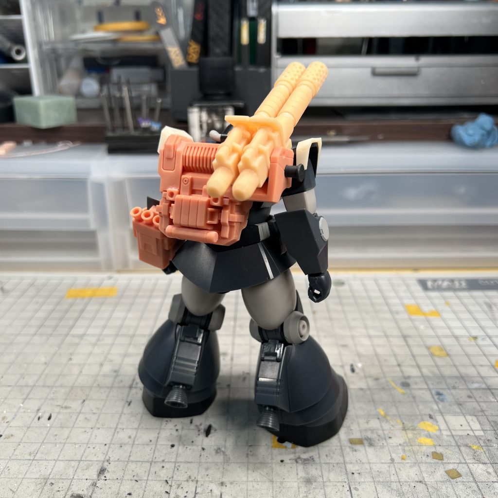 Re: ROBOT魂 MS-09K-2 Dom Cannon Twin Gun Type ver. A.N.I.M.E.  - PhantomCat–4枚目/制作者：@PhantomCat