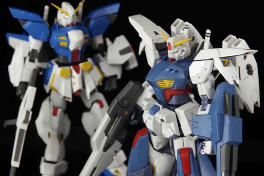 クラスターガンダムと クラスターガンダムも仕上げてあげたいですね。 